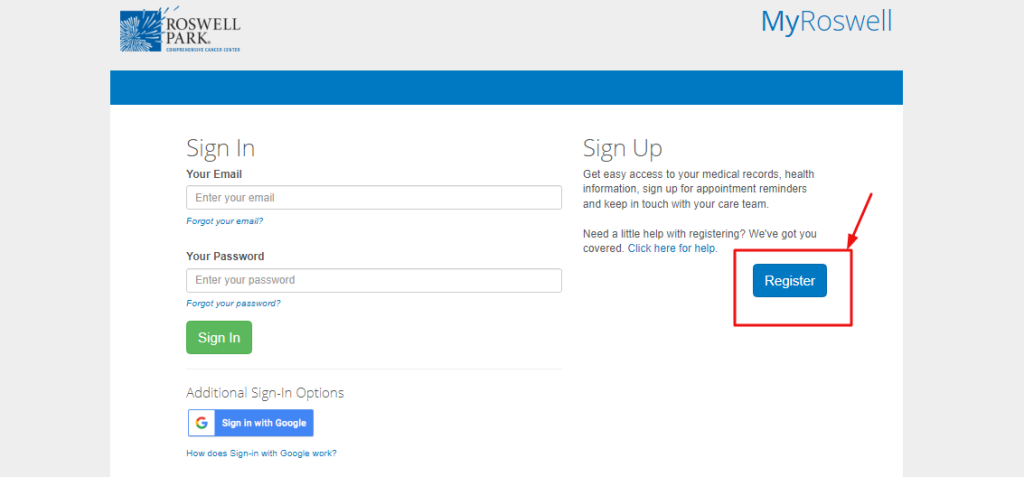 Roswell Patient Portal 